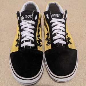 Vans old skool Peanuts Charlie Brown sz 10.5
